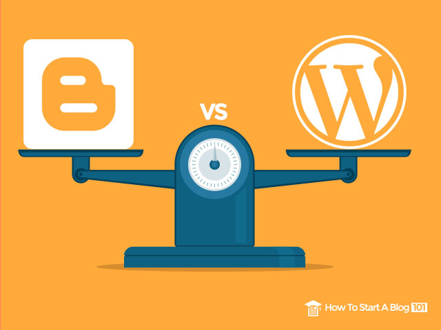 blogger vs wordpress